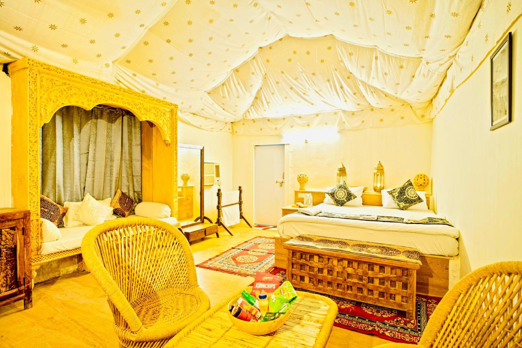 Jaisalmer Sand Dunes Luxury Camp And Resort Exterior photo